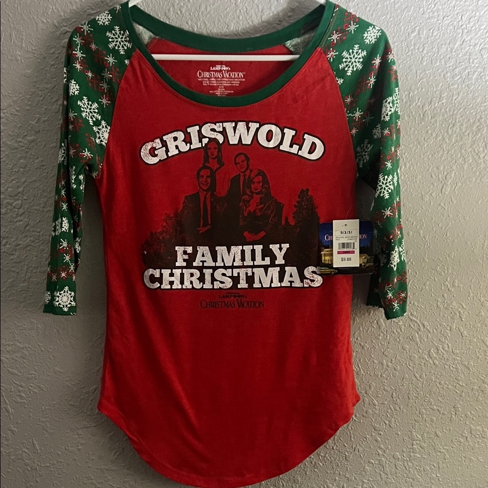 5 for $25

Griswold Family Christmas Kids Shirt - Red and Green